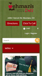 Mobile Screenshot of lehmansdeli.com